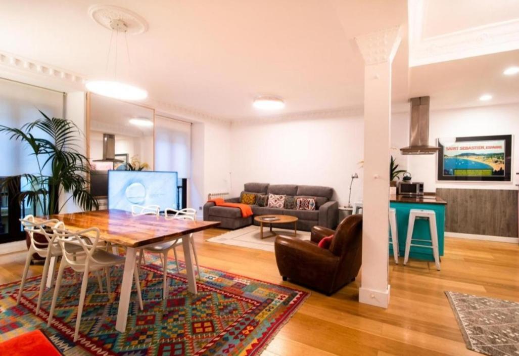 Piso En El Corazon De San Sebastian With Ac License Ess00262 Apartman Kültér fotó